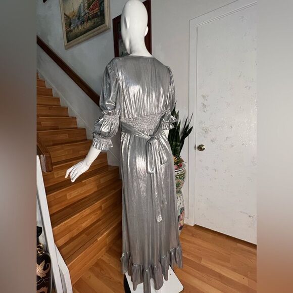 Free People Metallic Mermaid Gown - Picture 5 of 6